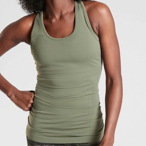 Athleta Tops - Athleta Speedlight Tank Top Laurel Olive XL